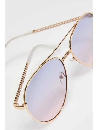 Marisse Sunglasses With Gold-Colored Metal Frames