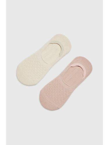 Marisse Women's Socks L-Sk-4600 Beige