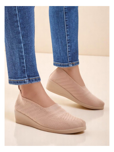 Resti Women's moccasins on a low wedge Epoles
