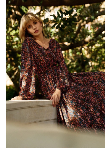 Marisse Women's Dress L-Su-4612 L.Brown