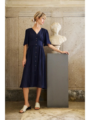 Marisse Women's Dress L-Su-4639 Navy