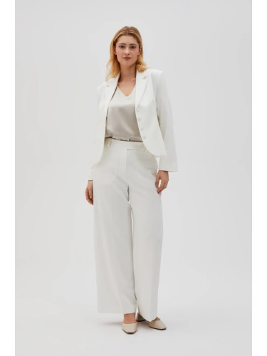 Marisse Women's Trousers L-Sp-4610 Off White