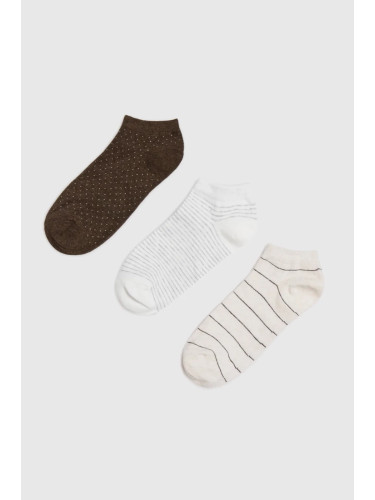 Marisse Women's Socks Z-Sk-4506 Beige Mel