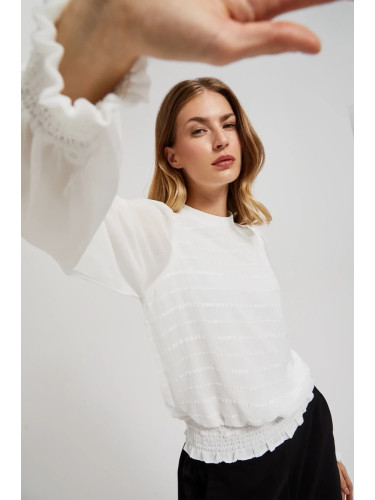 Marisse Women's Shirt Z-Ko-4534 Off White