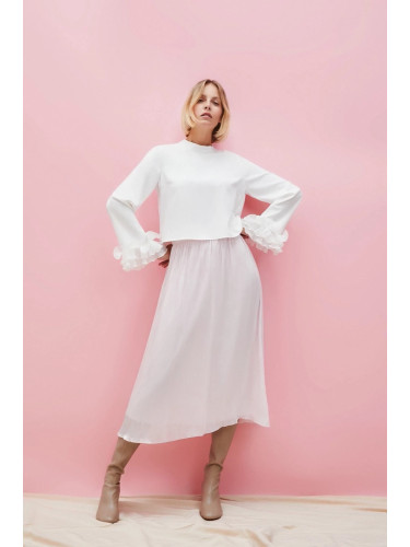 Marisse Women's Shirt Z-Ko-4529 Off White