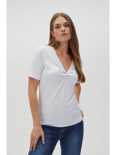 Marisse Women's T-Shirt L-Ts-4605 White