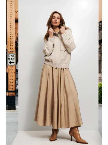 Marisse Women's Jacket L-Ku-4613 L.Beige