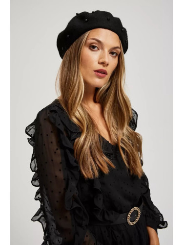 Marisse Beret With Beads