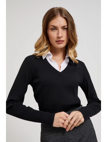 Marisse Women's Blouse Z-Ts-4523 Black