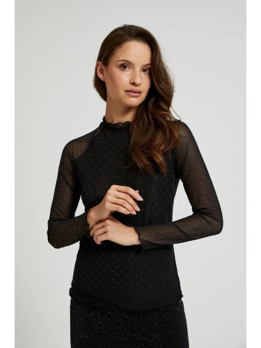 Marisse Women's Blouse Z-Ts-4530 Black