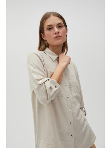 Marisse Women's Shirt L-Ko-4613 L.Beige