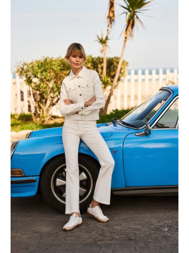 Marisse Women's Jeans L-Je-4610 Cream