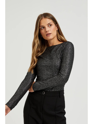 Marisse Women's Blouse Z-Ts-4529 Black
