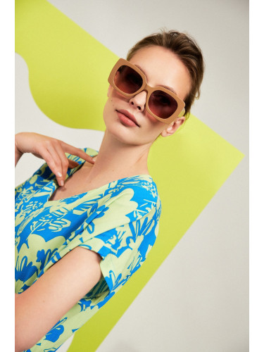 Marisse Glasses L-Ok-4012 Beige