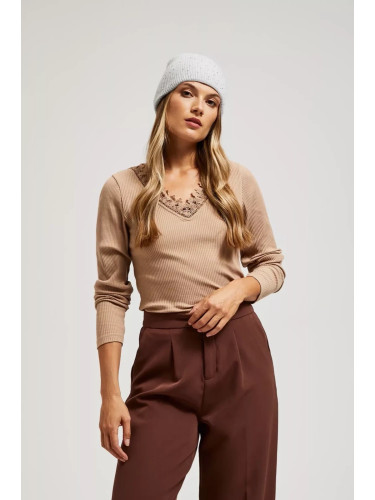 Marisse Gray Knitted Hat