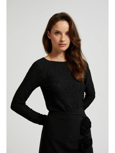Marisse Women's Blouse Z-Ts-4524 Black
