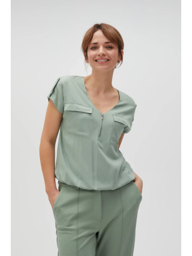 Marisse Women's Shirt L-Ko-4606 Olive