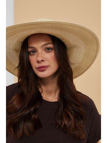 Marisse Women's Hat L-Cz-4003 L.Beige