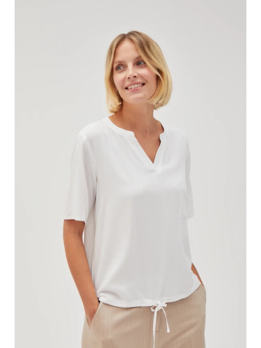 Marisse Women's Shirt L-Ko-4627 White