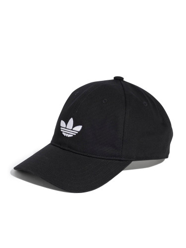 Шапка с козирка adidas adicolor Classic Trefoil JC6023 Черен