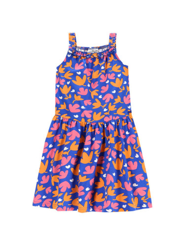 Coccodrillo Лятна рокля WC5129301FGK Син Regular Fit