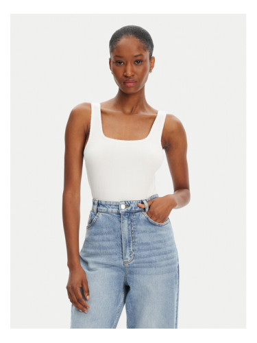 Tommy Hilfiger топ WW0WW45444 Бял Slim Fit