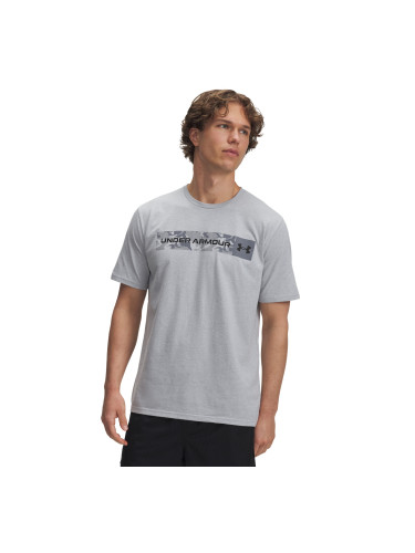 Men's T-shirt Under Armour Camo Chest Stripe SS