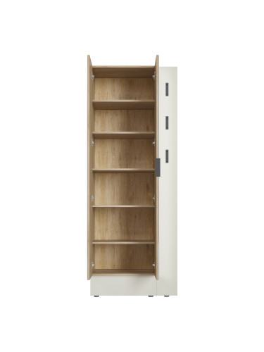 АНТРЕ САРИНА С 2 ОГЛЕДАЛНИ ВРАТИ 76/37/201.5 СМ В КАШМИР И ДЪБ КРЕМОНА