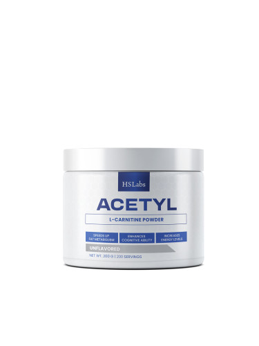 HS LABS - ACETYL L-CARNITINE POWDER - 200 g