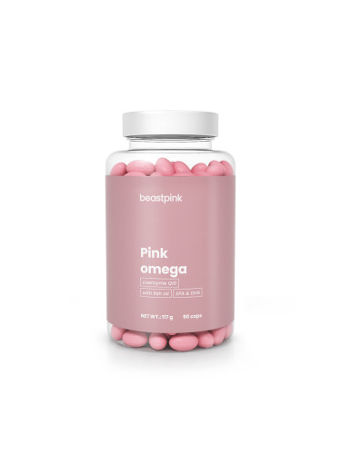 GYM BEAM - Beast Pink Pink Omega - 90 Capsules