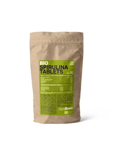 GYM BEAM - Bio Spirulina - 500 Tablets