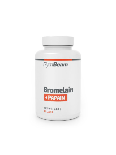 GYM BEAM - Bromelain Papain - 90 Capsules