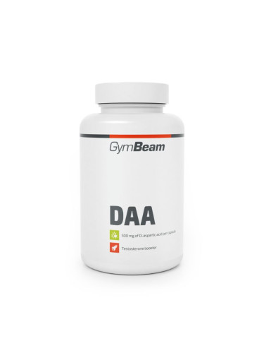 GYM BEAM - DAA 500 mg - 120 Capsules
