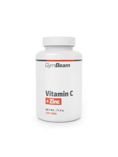 GYM BEAM - Vitamin C plus Zinc - 120 Tablets