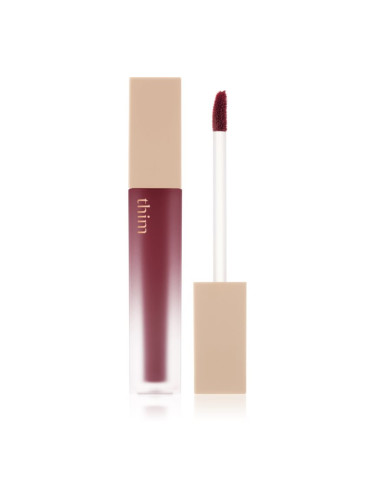 thim Sheer Matte Liquid Lip леко течно матиращо червило цвят 05 Deep Berry 4 гр.