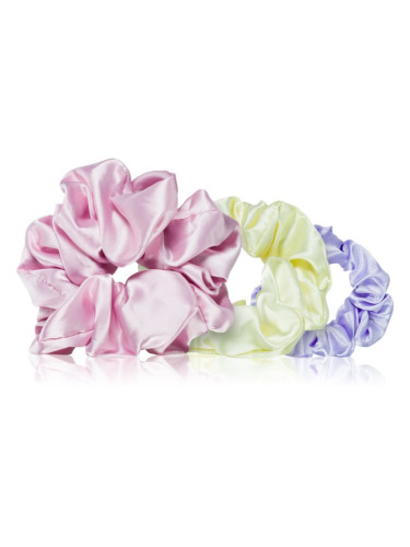 BrushArt Daisy Dreams Satin Scrunchies Set ластици за коса 3 бр.