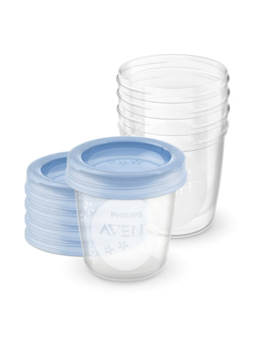 Philips Avent VIA SCF619/05 чашка с капаче 5x180 мл.
