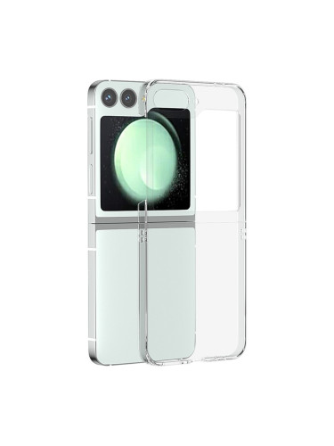 Пластмасов кейс MBX, За Samsung Galaxy Z Flip7, Прозрачен