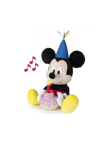 Плюшена музикална играчка рожденикът Мики Маус