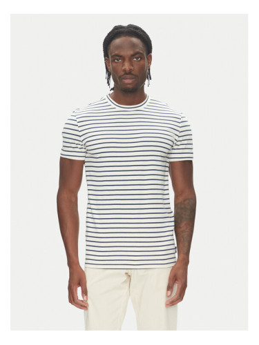 Mustang Тишърт Allen 1016496 Тъмносин Regular Fit