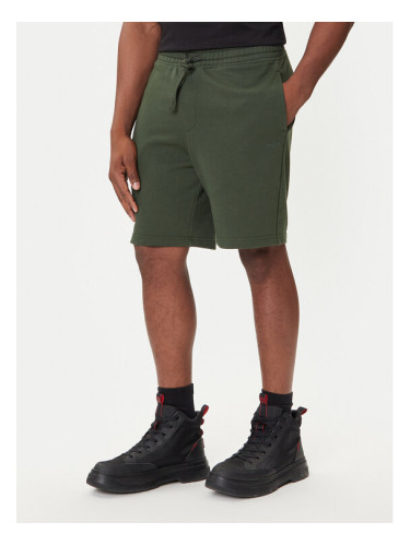 HUGO Спортни шорти Dayono 50530696 Зелен Relaxed Fit