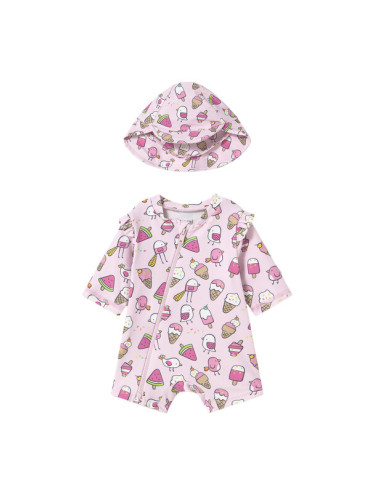 Mayoral Бански костюм 1619 Розов