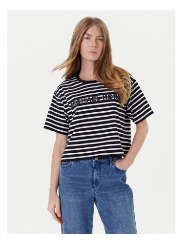 MICHAEL Michael Kors Тишърт MT551R9HM7 Черен Relaxed Fit
