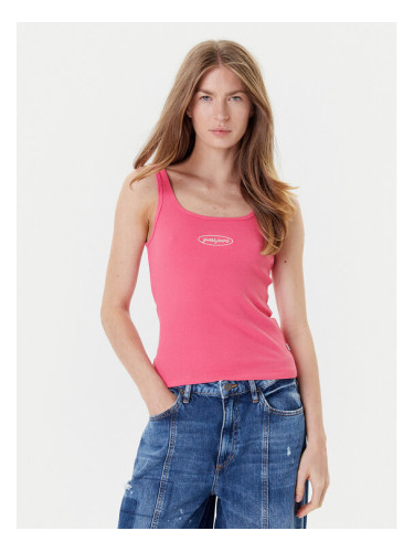 Guess Jeans топ W5YP35 KA0H1 Розов Regular Fit