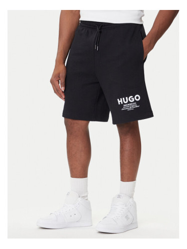 HUGO Спортни шорти Nomario 50510728 Черен Loose Fit