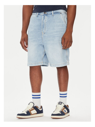 DC Дънкови шорти Carpenter ADYDS03022 Светлосиньо Baggy Fit