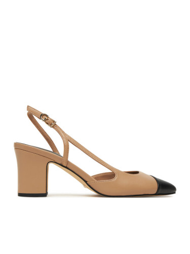 Guess Обувки на ток FLTLOI LEA05 Бежов