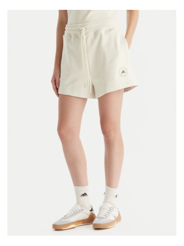 adidas by Stella McCartney Спортни шорти True Casuals JX6786 Бежов Loose Fit