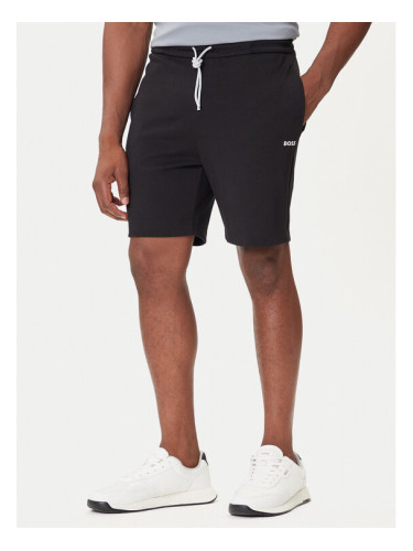 BOSS Спортни шорти Zone 50543091 Черен Regular Fit