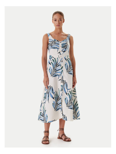 Tatuum Лятна рокля Linna T2509.194 Бежов Regular Fit